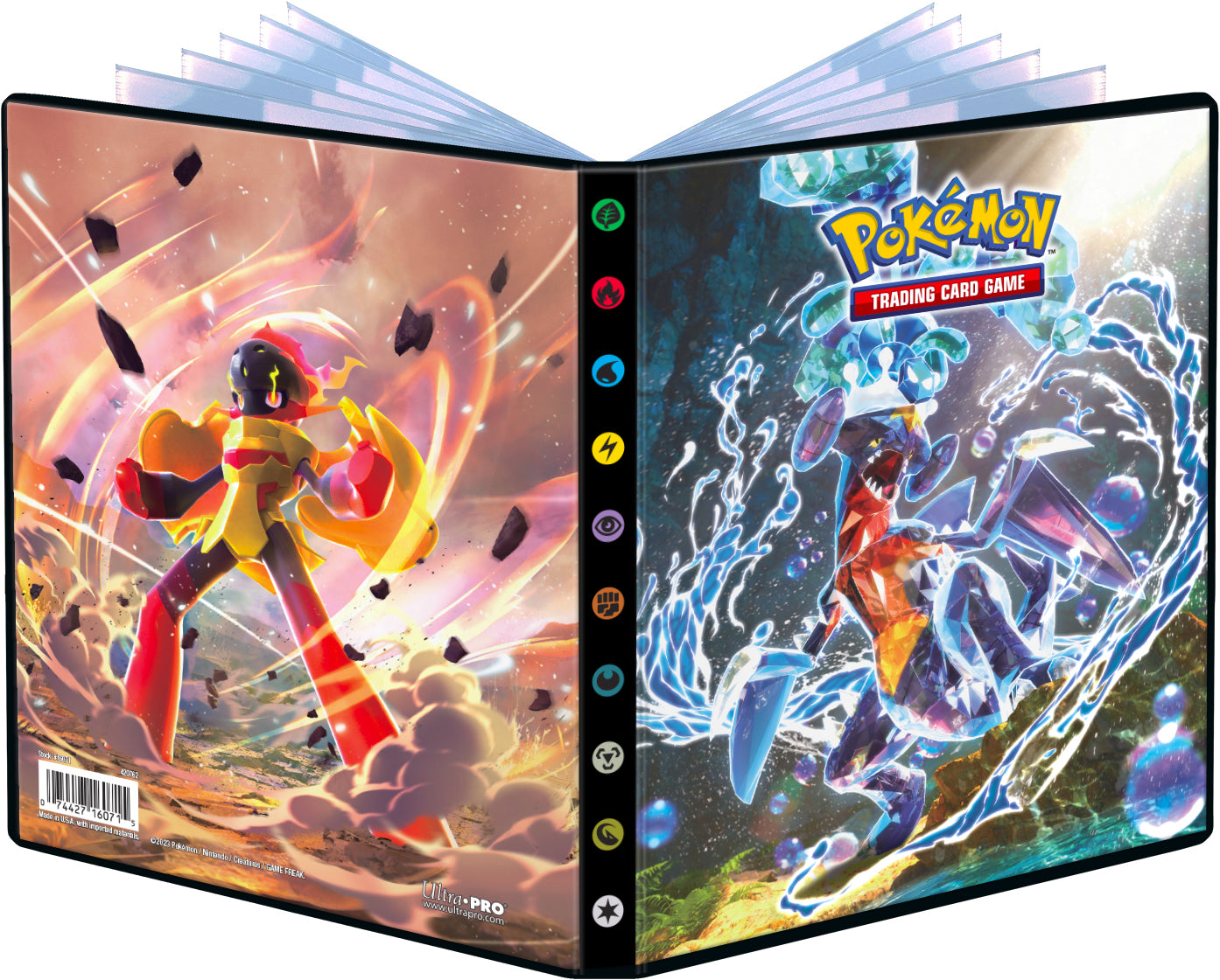 Paradox Rift Portfolios — 4-Pocket Portfolio English Pokémon TCG product