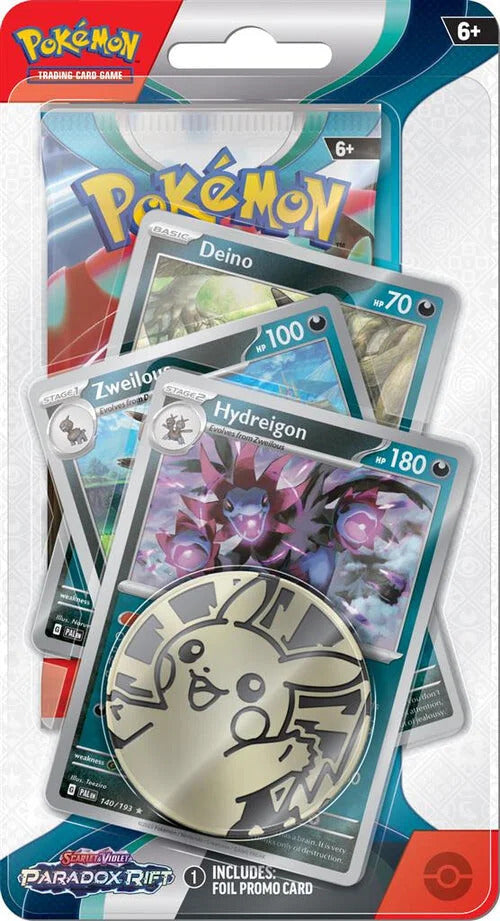 Paradox Rift Blisters — Hydreigon Blister English Pokémon TCG product