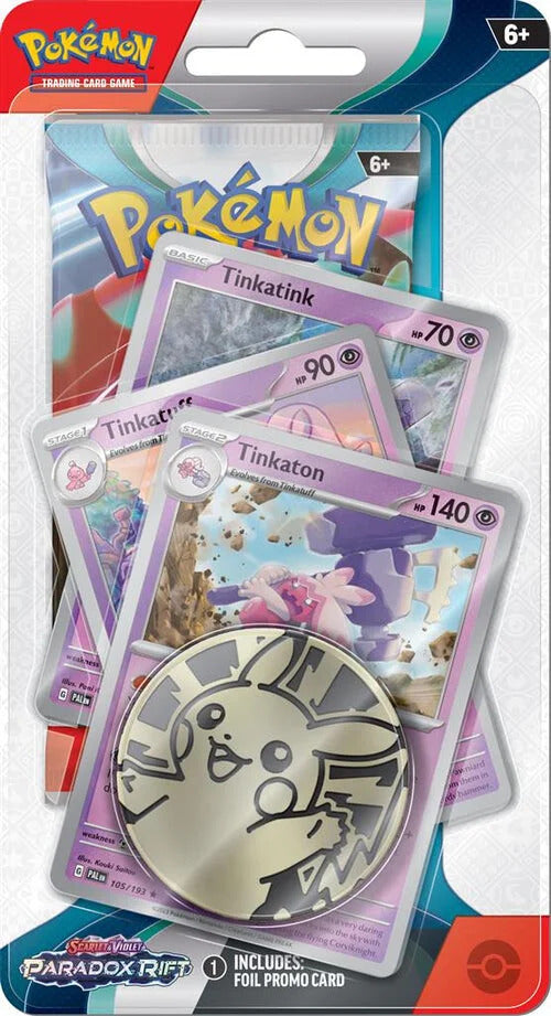 Paradox Rift Blisters — Tinkaton Blister English Pokémon TCG product