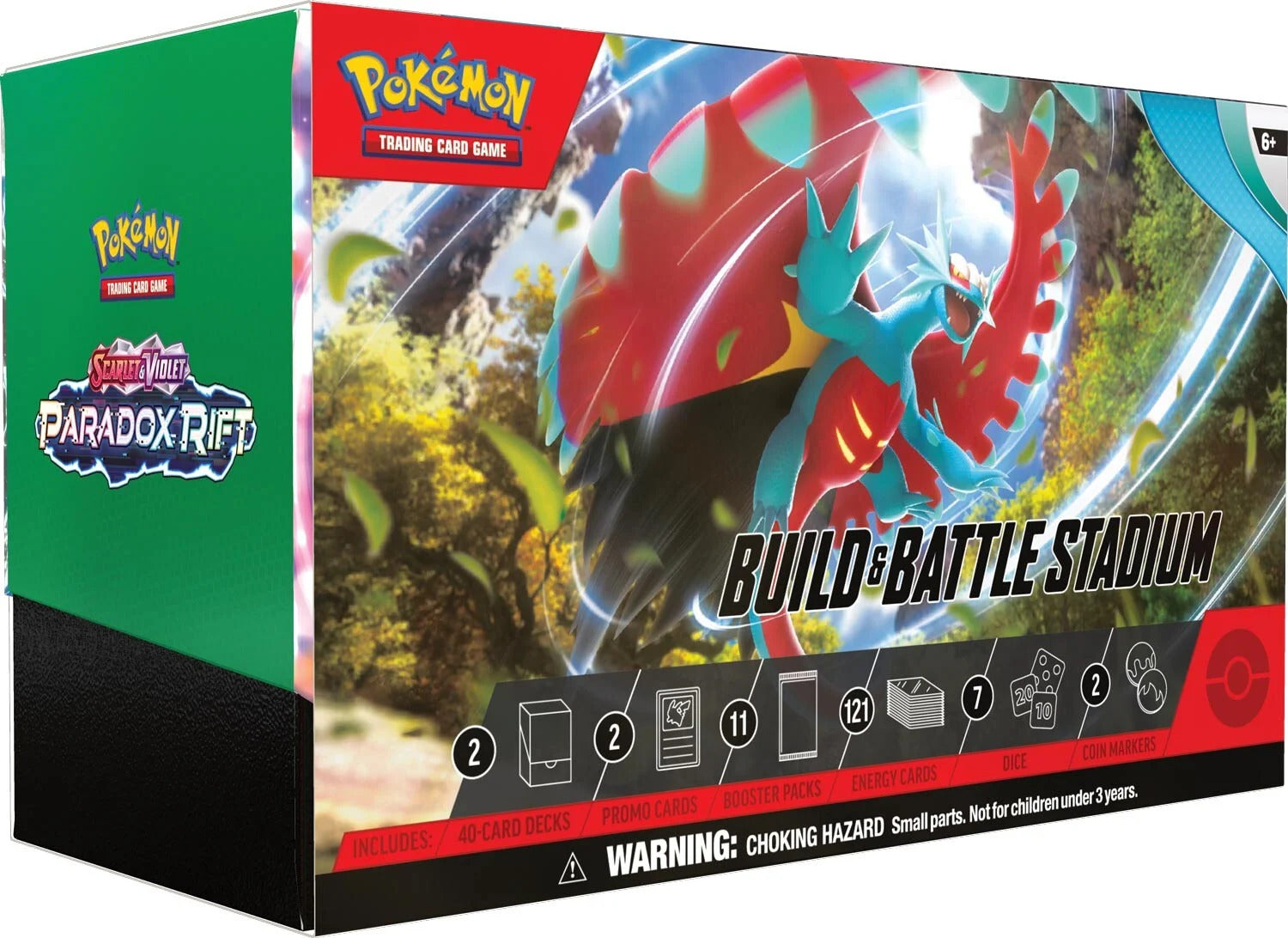 Paradox Rift Build & Battle Stadium English Pokémon TCG product