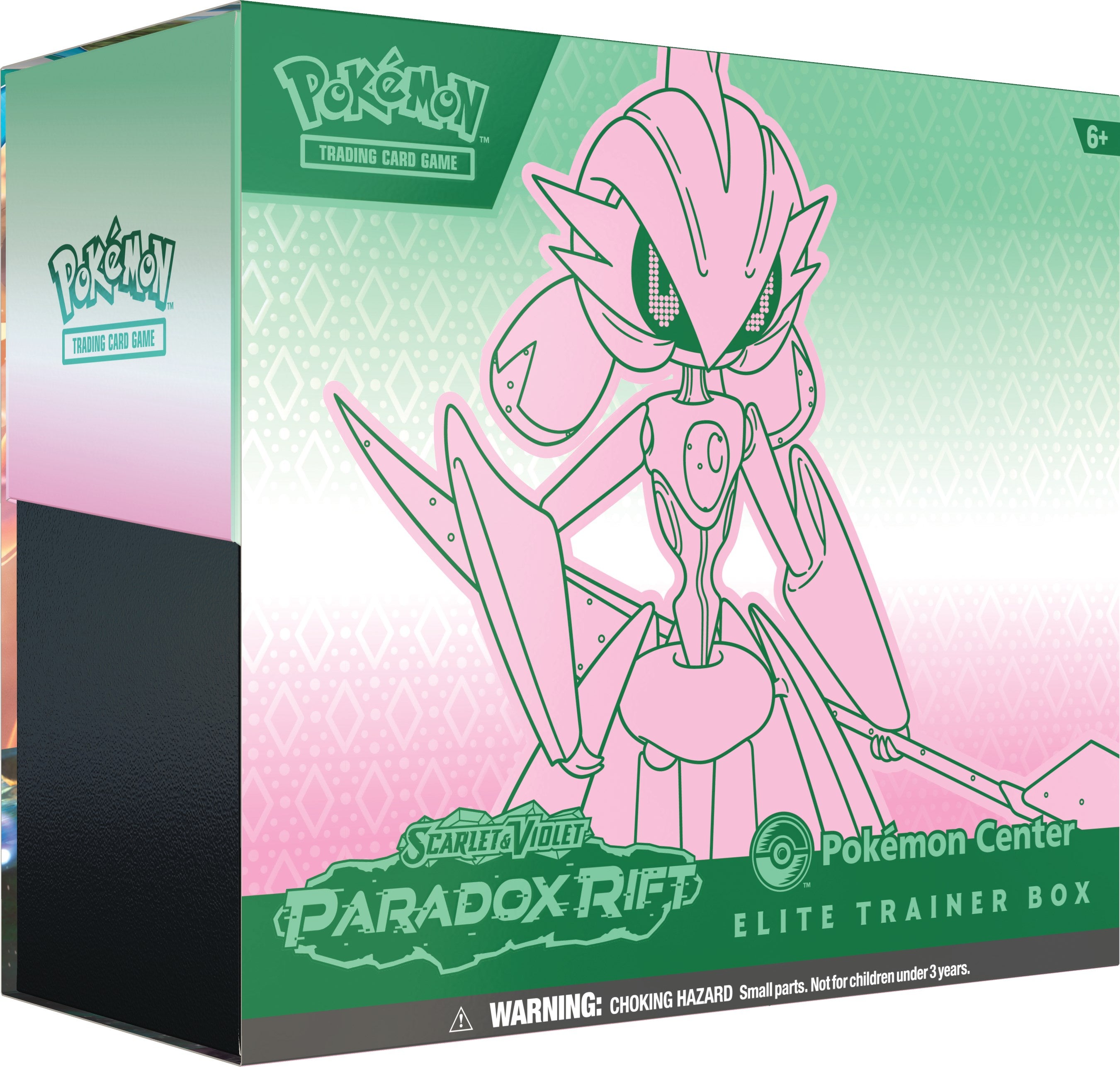Paradox Rift Elite Trainer Box — Iron ValiantPokémon Center Box English Pokémon TCG product