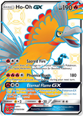 Ho-Oh GX SV50/SV94 Hidden Fates Shiny Vault English Pokémon card