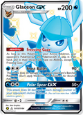 Glaceon GX SV55/SV94 Hidden Fates Shiny Vault English Pokémon card
