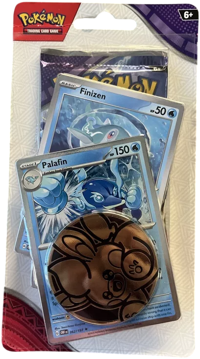 Temporal Forces Blisters — Palafin Blister English Pokémon TCG product