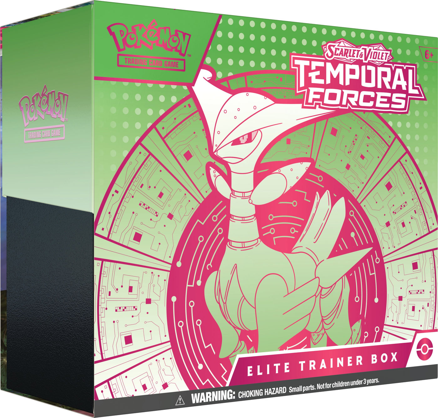 Temporal Forces Elite Trainer Box — Iron Leaves Box English Pokémon TCG product