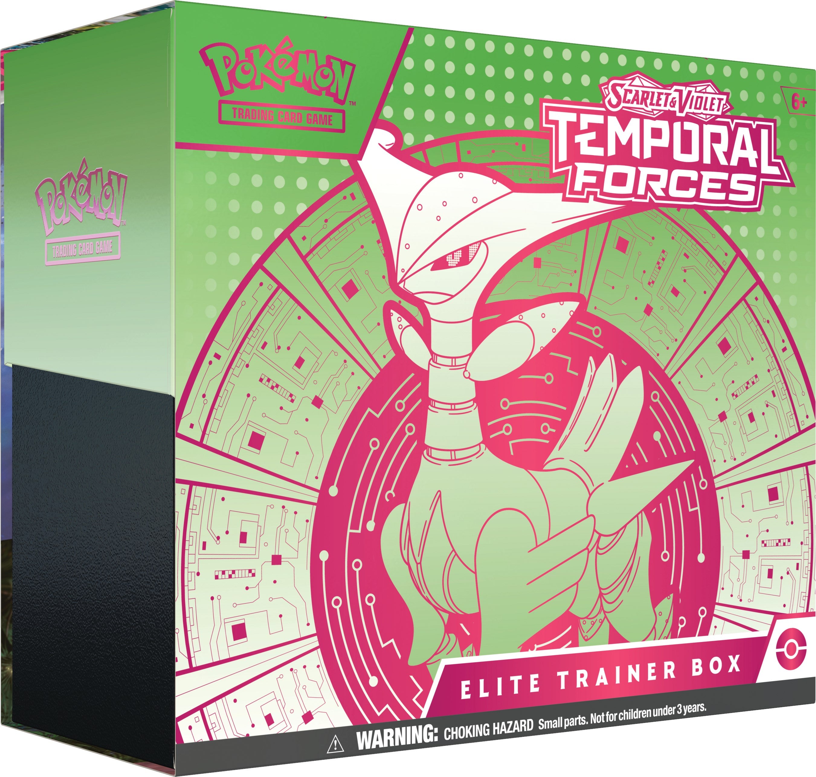 Temporal Forces Elite Trainer Box — Iron Leaves Box English Pokémon TCG product