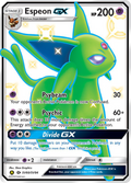 Espeon GX SV60/SV94 Hidden Fates Shiny Vault English Pokémon card