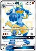 Lucario GX SV64/SV94 Hidden Fates Shiny Vault English Pokémon card