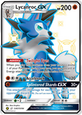 Lycanroc GX SV67/SV94 Hidden Fates Shiny Vault English Pokémon card
