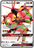 Buzzwole GX SV68/SV94 Hidden Fates Shiny Vault English Pokémon card