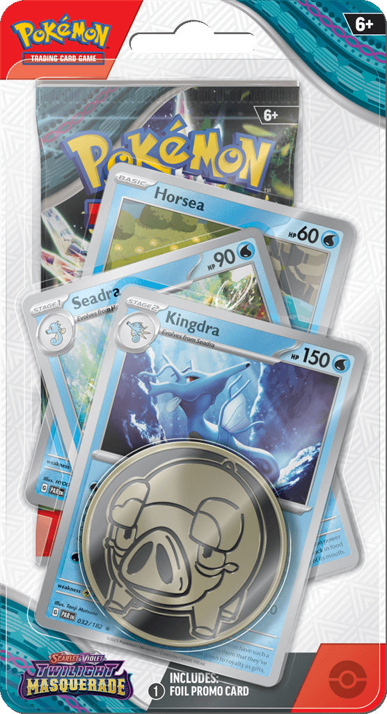 Twilight Masquerade Blisters — Kingdra Blister English Pokémon TCG product