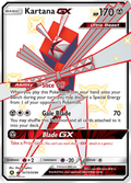 Kartana GX SV73/SV94 Hidden Fates Shiny Vault English Pokémon card