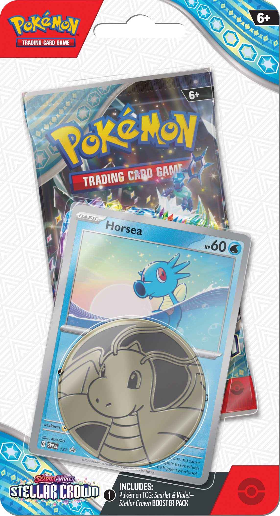 Stellar Crown Blisters — Horsea Blister English Pokémon TCG product