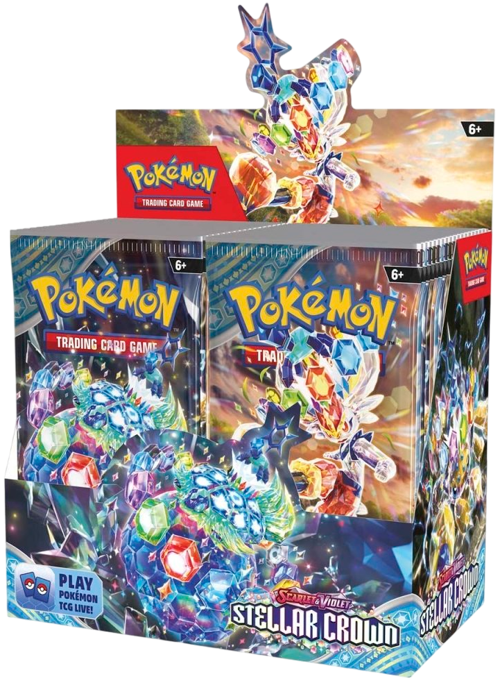 Stellar Crown Booster Display Box — Stellar Crown BoosterDisplay Box English Pokémon TCG product