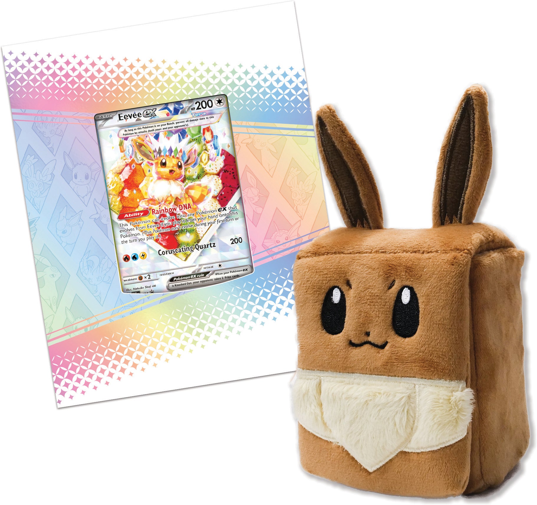 Prismatic Evolutions Super-Premium Collection — Card holder and Eevee box English Pokémon TCG product