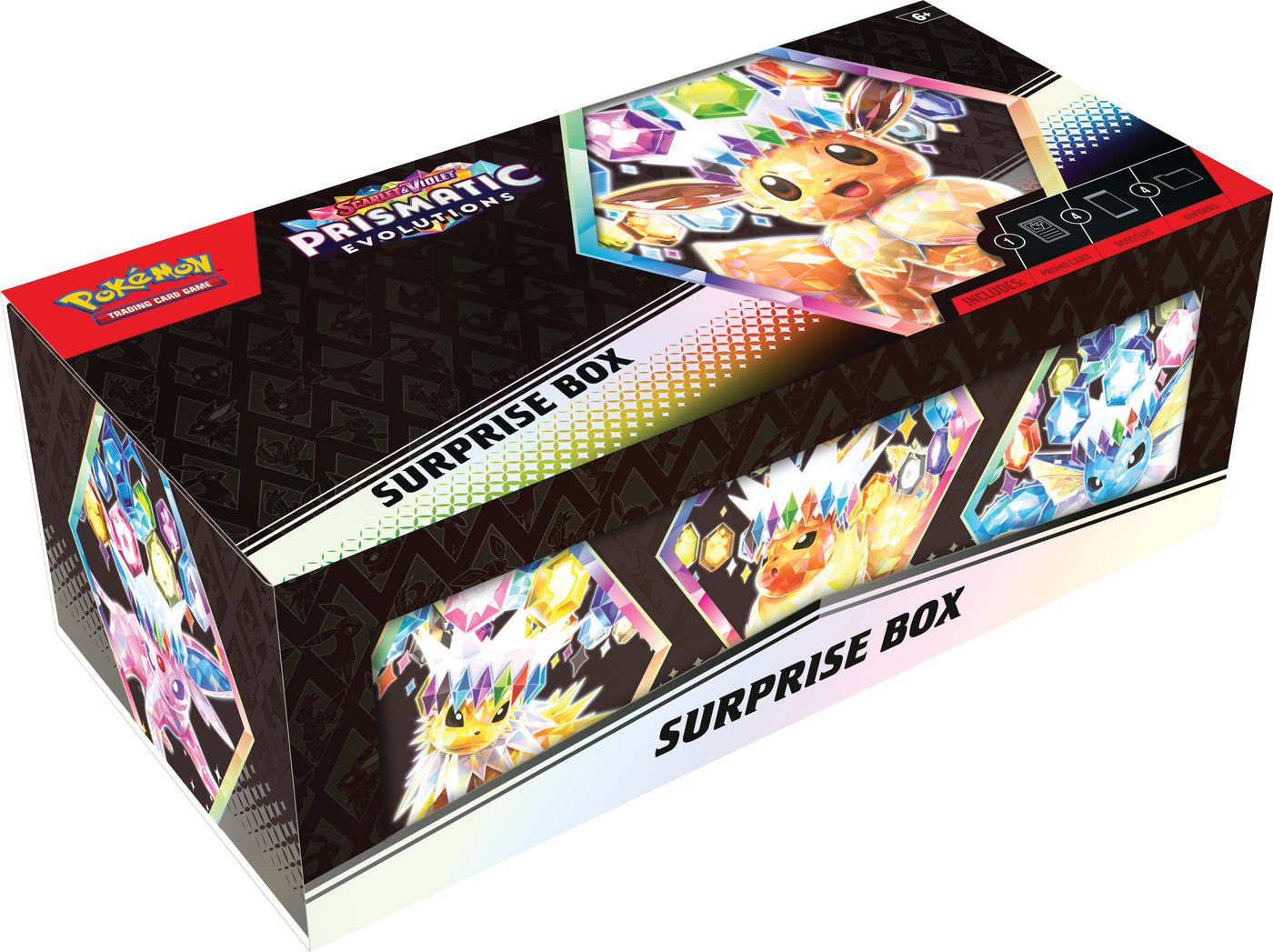 Prismatic Evolutions Surprise Box — Prismatic EvolutionsSurprise Box English Pokémon TCG product