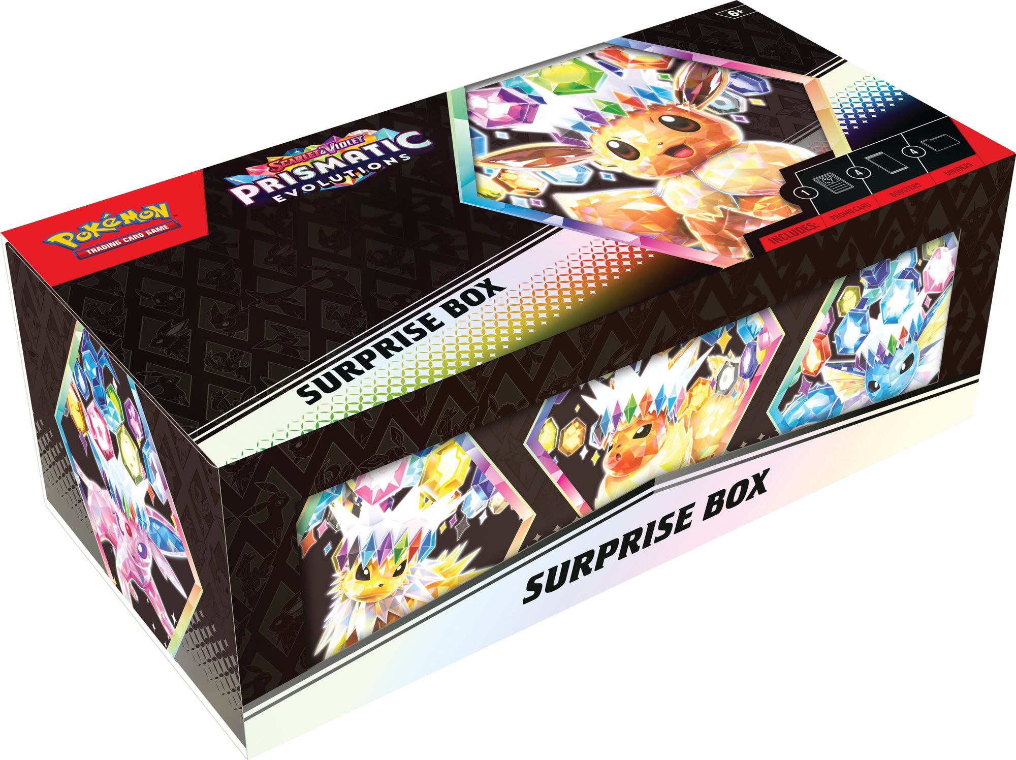 Prismatic Evolutions Surprise Box — Prismatic EvolutionsSurprise Box English Pokémon TCG product