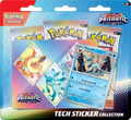 Prismatic Evolutions Tech Sticker Collections — Glaceon collection English Pokémon TCG product