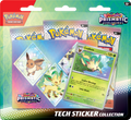 Prismatic Evolutions Tech Sticker Collections — Leafeon collection English Pokémon TCG product