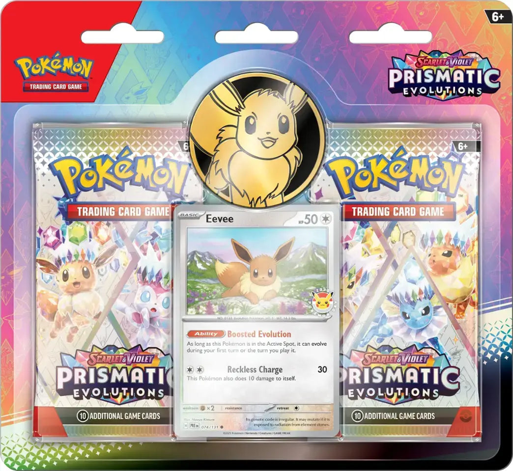 Prismatic Evolutions Two Pack Blister — Prismatic Evolutions TwoPack Blister English Pokémon TCG product