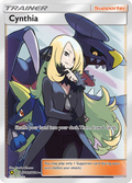 Cynthia SV82/SV94 Hidden Fates Shiny Vault English Pokémon card
