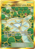 Aether Paradise Conservation Area SV87/SV94 Hidden Fates Shiny Vault English Pokémon card