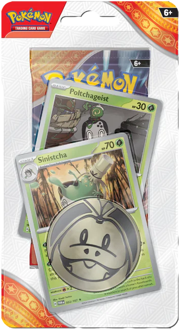 Surging Sparks Blisters — Sinistcha Blister English Pokémon TCG product