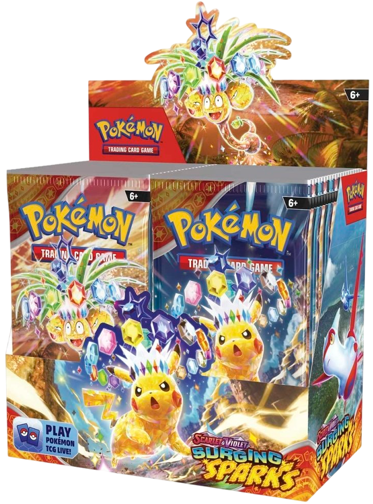 Surging Sparks Booster Display Box — Surging Sparks BoosterDisplay Box English Pokémon TCG product