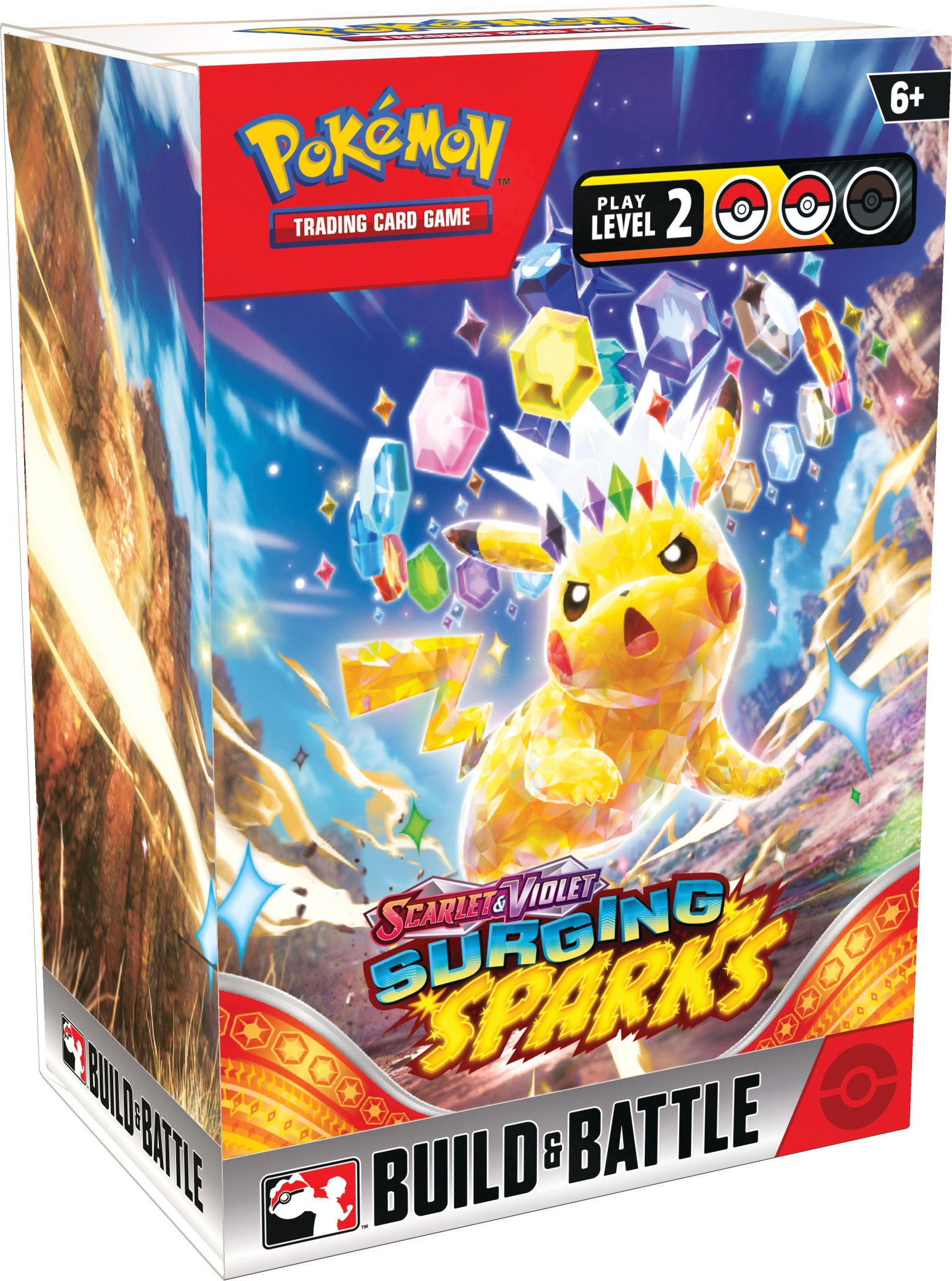 Surging Sparks Build & Battle Box English Pokémon TCG product