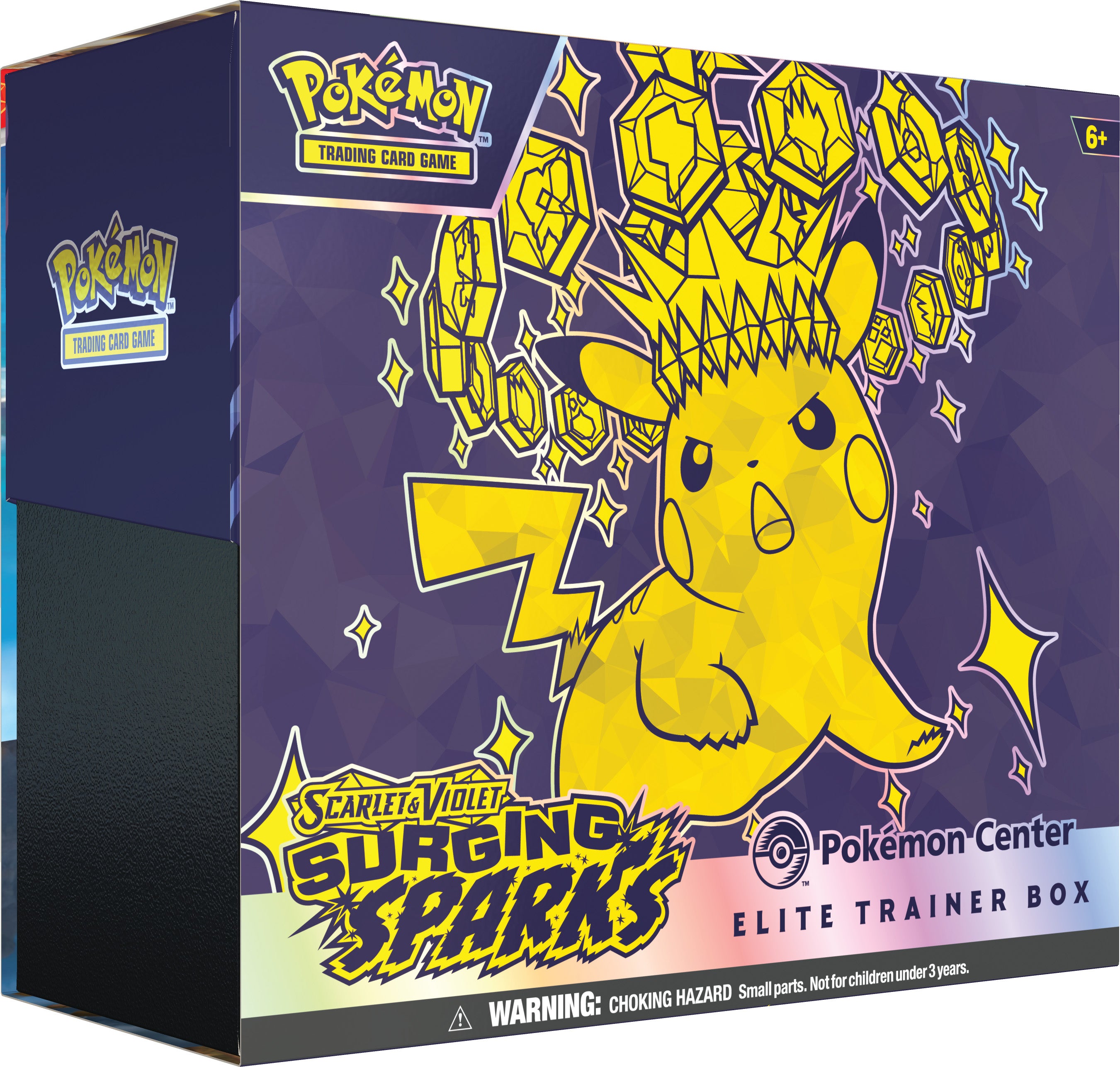 Surging Sparks Elite Trainer Box — Pokémon Center Elite TrainerBox English Pokémon TCG product