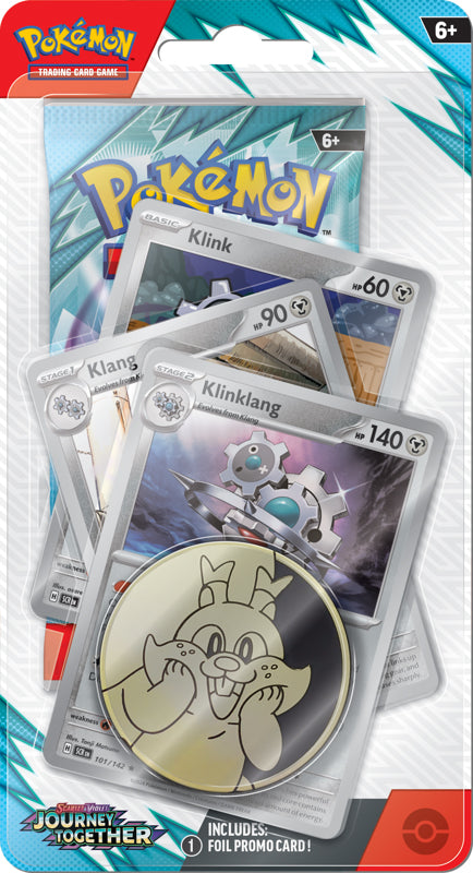 Journey Together Blisters — Klinklang Blister English Pokémon TCG product
