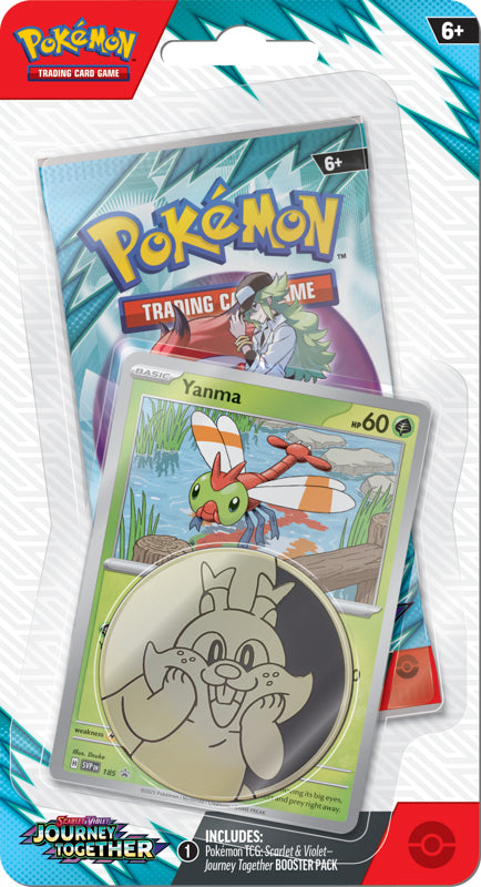 Journey Together Blisters — Yanma Blister English Pokémon TCG product