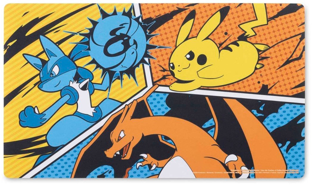 October 2024 Pokémon Center accessories — Battle Start Playmat — Pokémon TCG [EN] — FrostPeak Collectibles