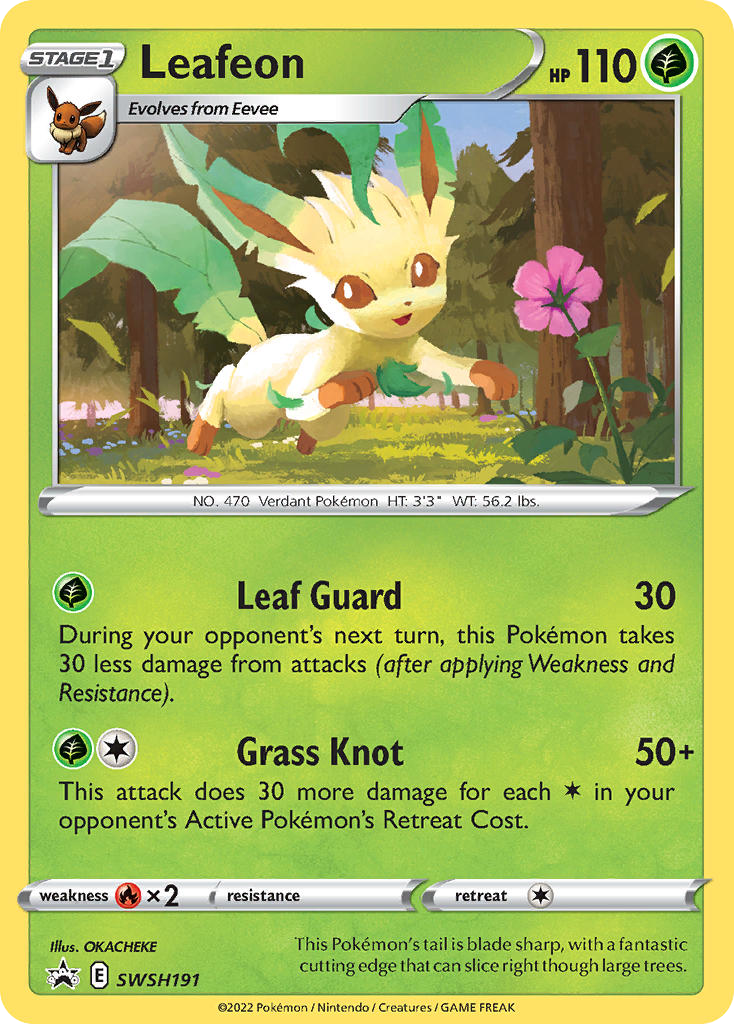 Leafeon - Sword & Shield Promo #SWSH191
