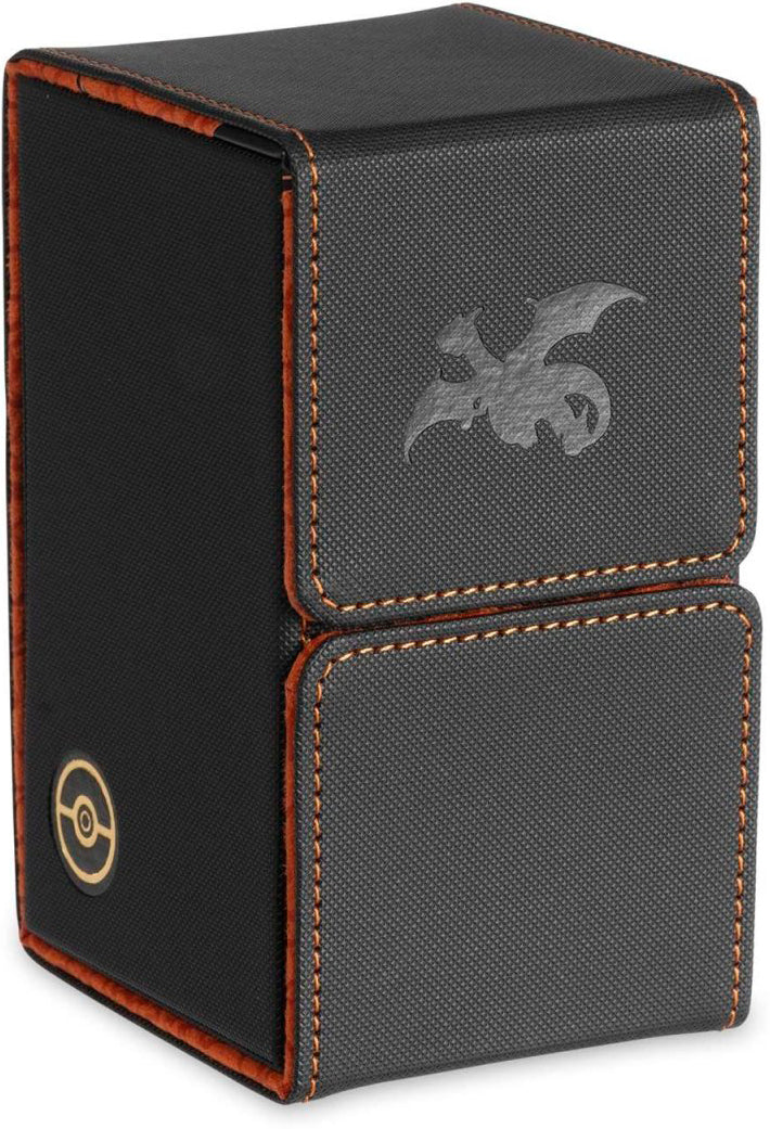 July 2024 Pokémon Center accessories — Scorching Charizard PremiumDeck Box English Pokémon TCG product