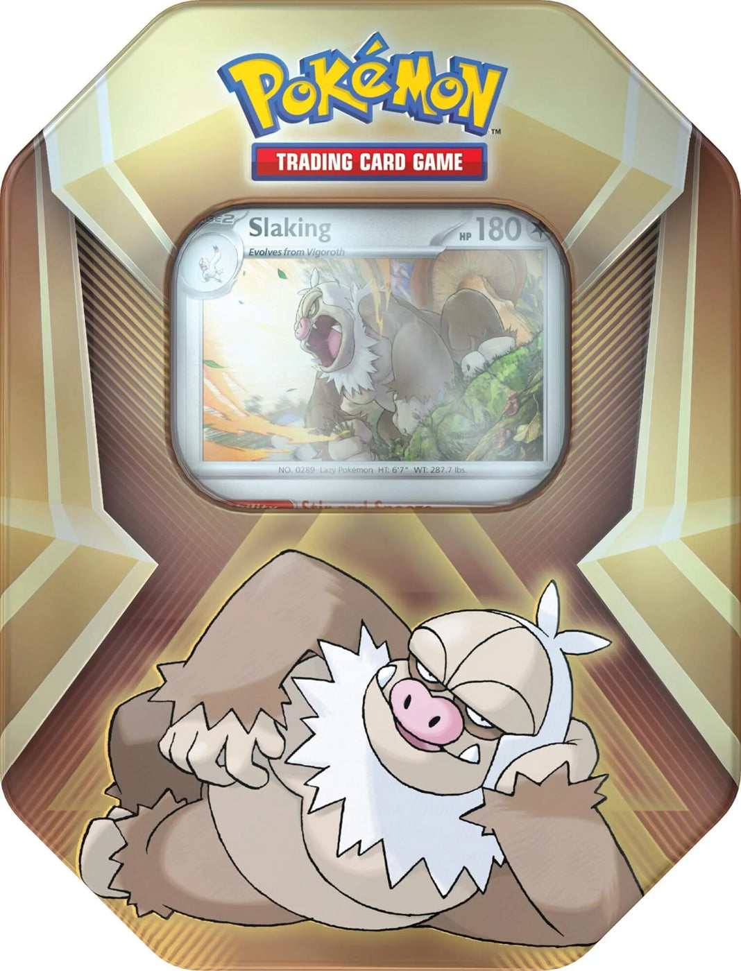 Triple Whammy Tins — Slaking Tin English Pokémon TCG product