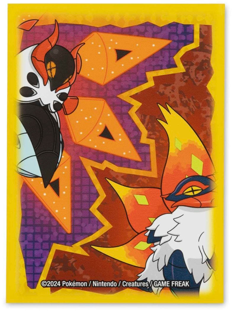 October 2024 Pokémon Center accessories — Slither Wing & Iron MothSleeves — Pokémon TCG [EN] — FrostPeak Collectibles