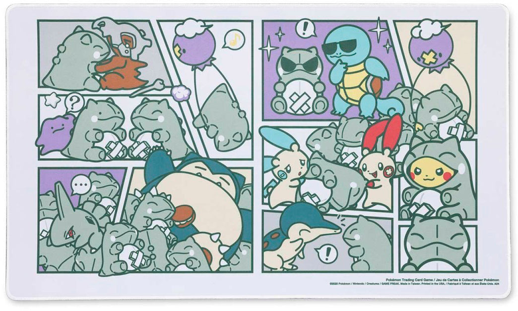 January 2025 Pokémon Center accessories — Substitute Playmat English Pokémon TCG product