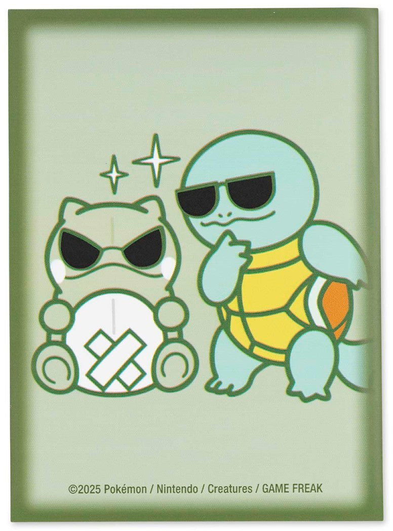 January 2025 Pokémon Center accessories — Substitute & Squirtle Sleeves English Pokémon TCG product