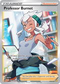 Professor Burnet TG26/TG30 Silver Tempest Trainer Gallery English Pokémon card