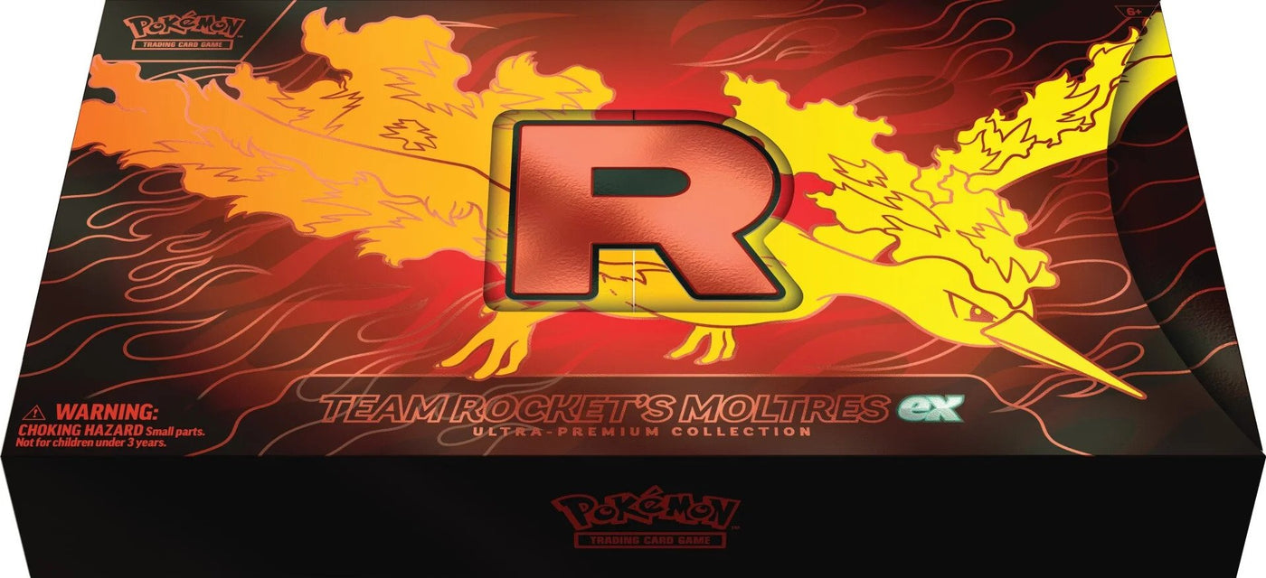 Team Rocket's Moltres ex Ultra-Premium Collection — Team Rocket's Moltres exUltra-Premium Collection English Pokémon TCG product