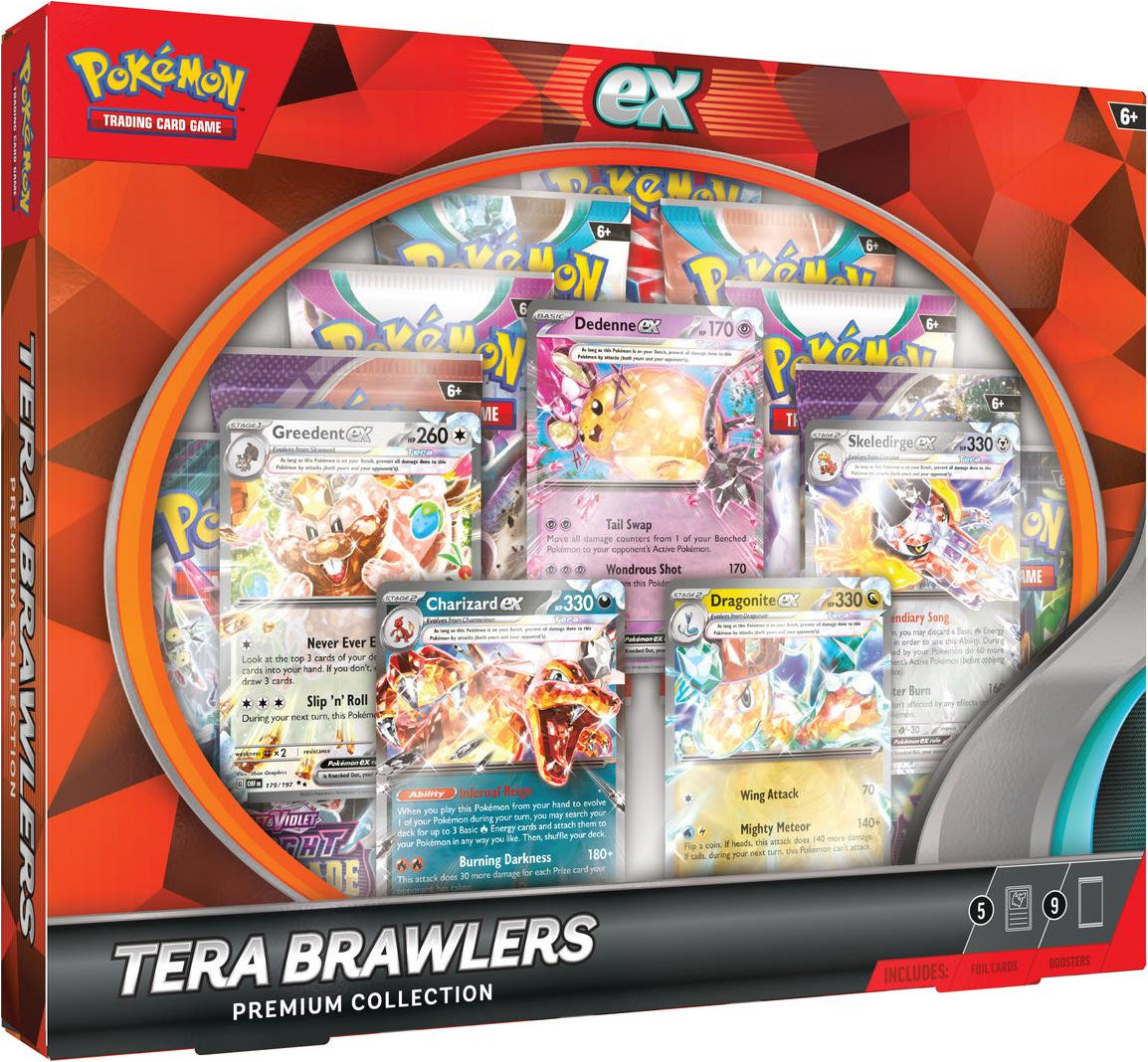 Tera Brawlers Premium Collection English Pokémon TCG product