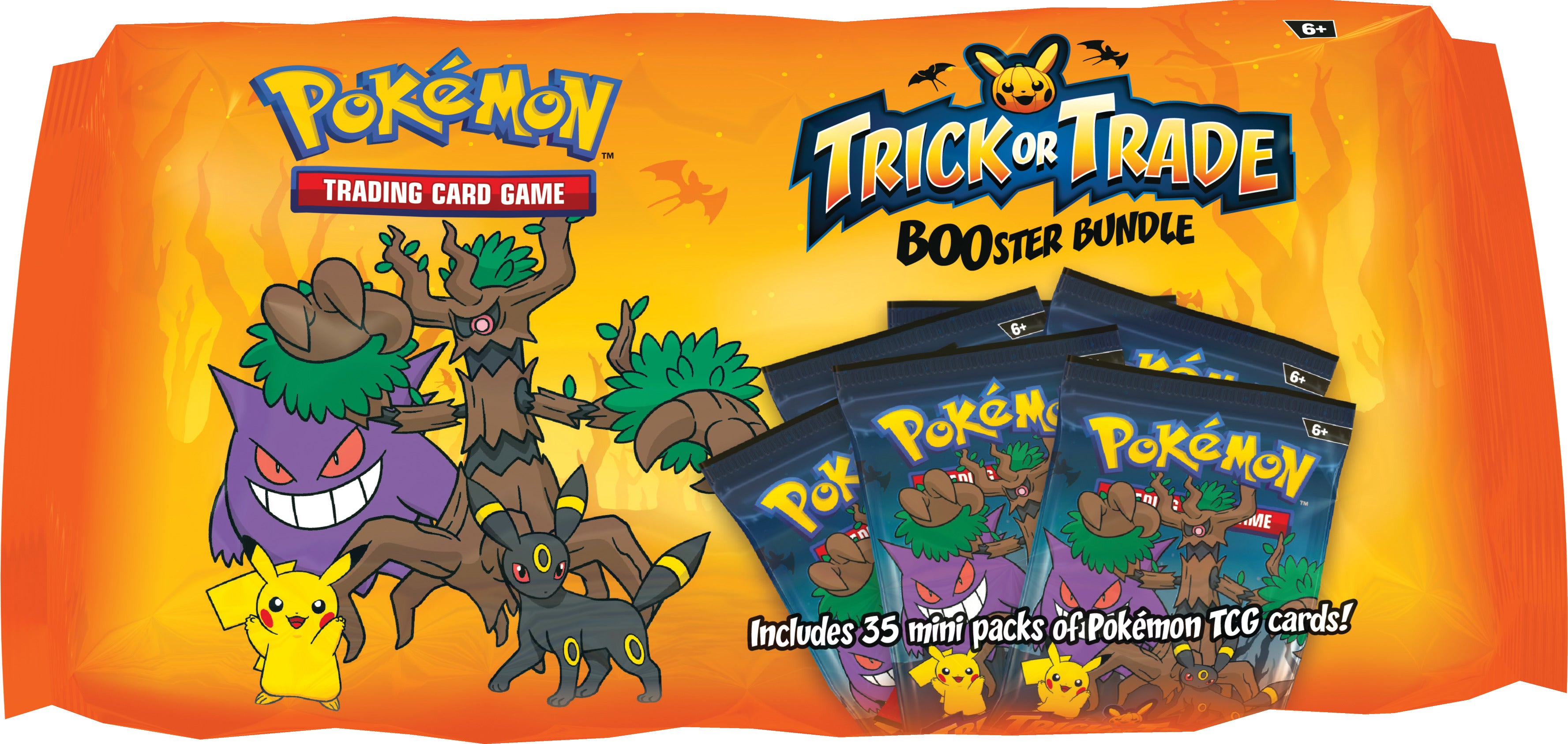 Trick or Trade 2024 BOOster Bundle(standard 35-pack version) English Pokémon TCG product