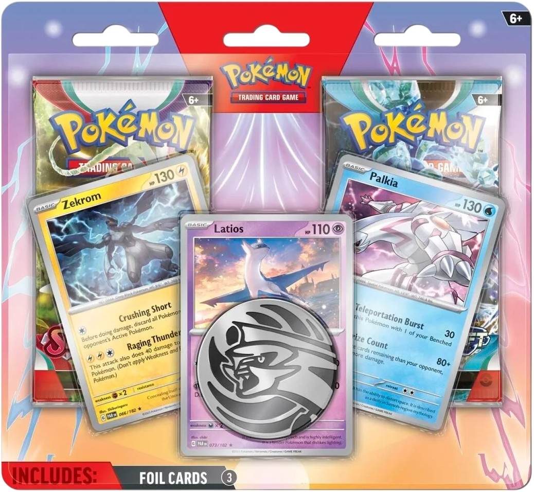 Enhanced 2-Pack Blister: Latios, Zekrom & Palkia — Zekrom, Latios &Palkia Blister English Pokémon TCG product