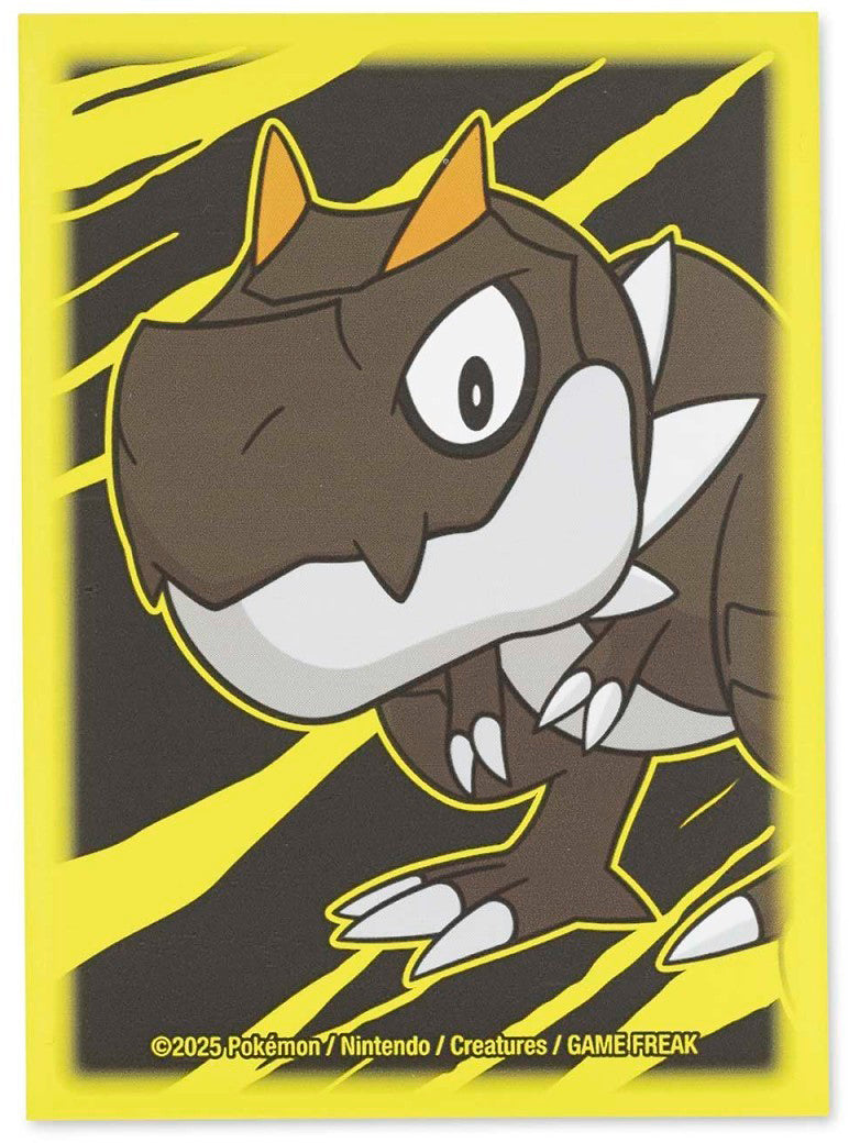 April 2025 Pokémon Center accessories — Tyrunt Sleeves — Pokémon TCG [EN] — FrostPeak Collectibles