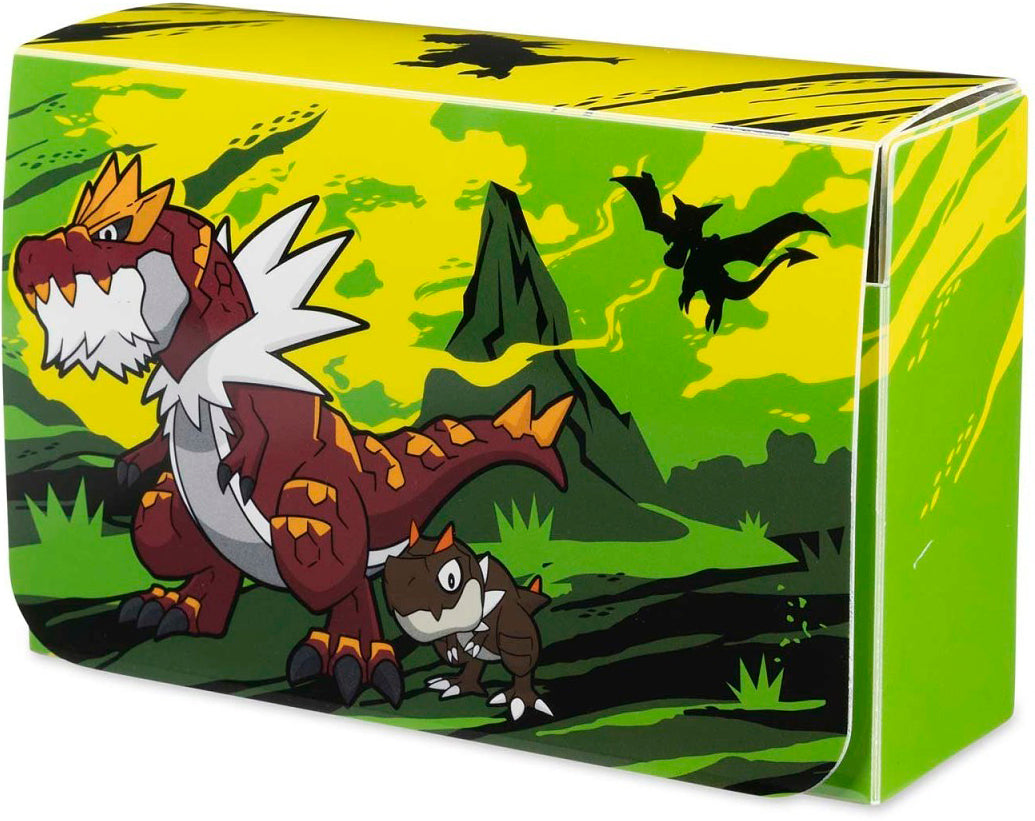 April 2025 Pokémon Center accessories — Tyrunt & Tyrantrum DoubleDeck Box English Pokémon TCG product
