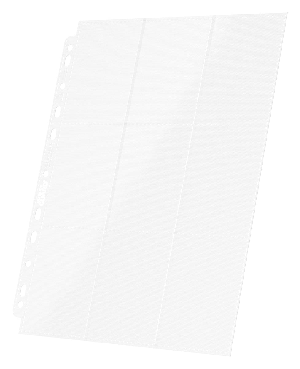 Ultimate Guard 18-Pocket Side-Loading Pages – 10 Pack – White