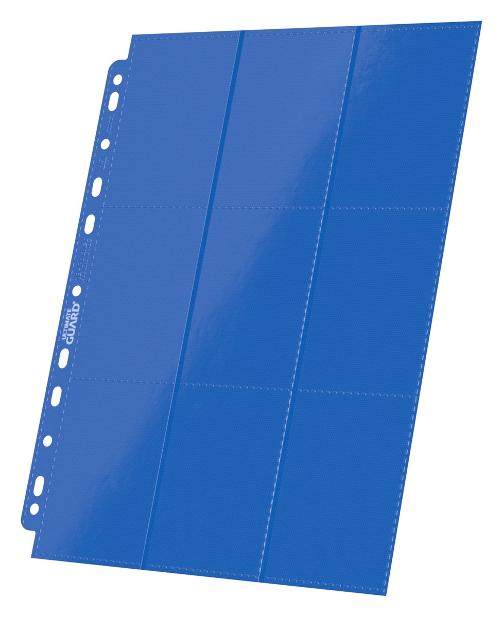 Ultimate Guard 18-Pocket Side-Loading Pages – 10 Pack – Blue