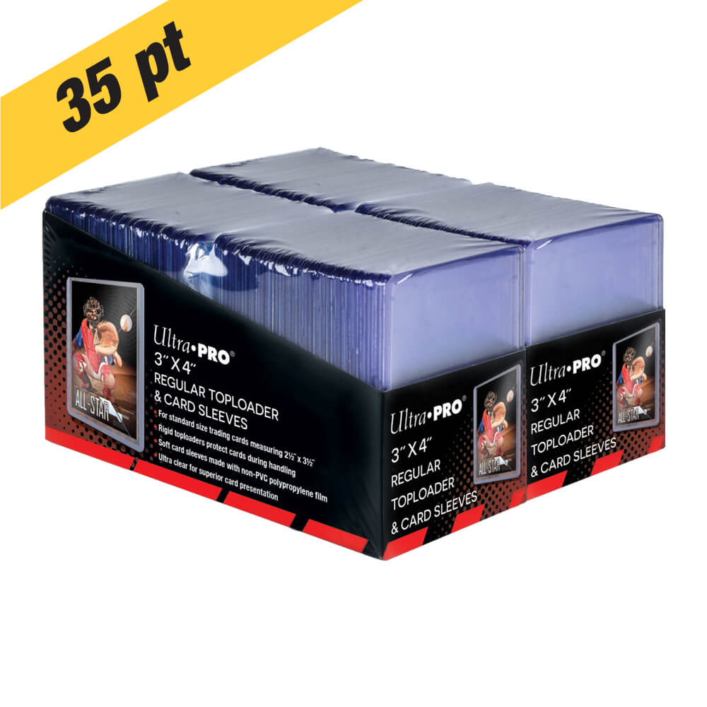 Ultra PRO 35pt Toploaders and Sleeves – 200 + 200 – exact product image