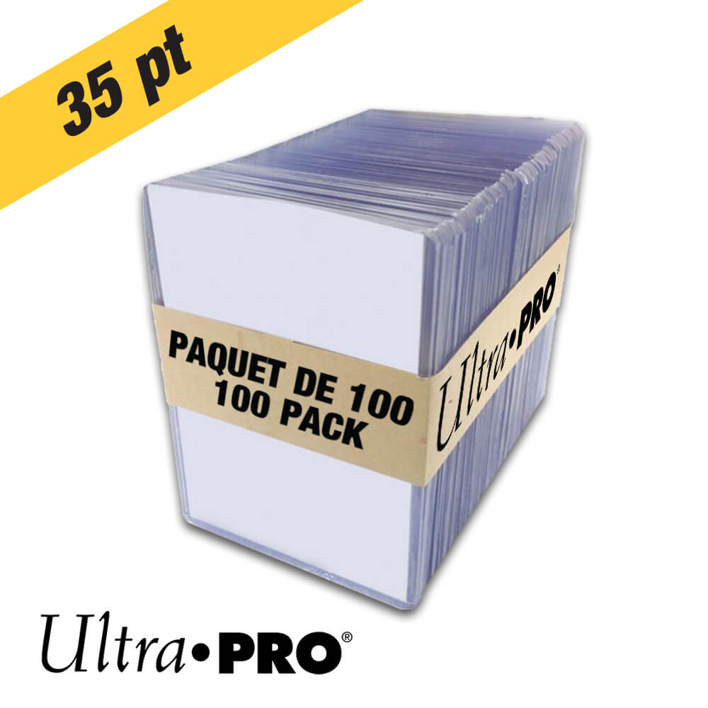 Ultra PRO Regular 35pt Toploaders – 100 Count Bulk – exact product image